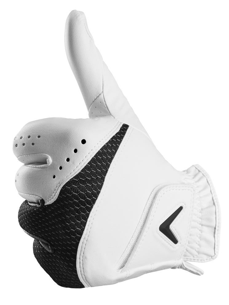 Callaway Weather Spann pánska golfová rukavica, biela