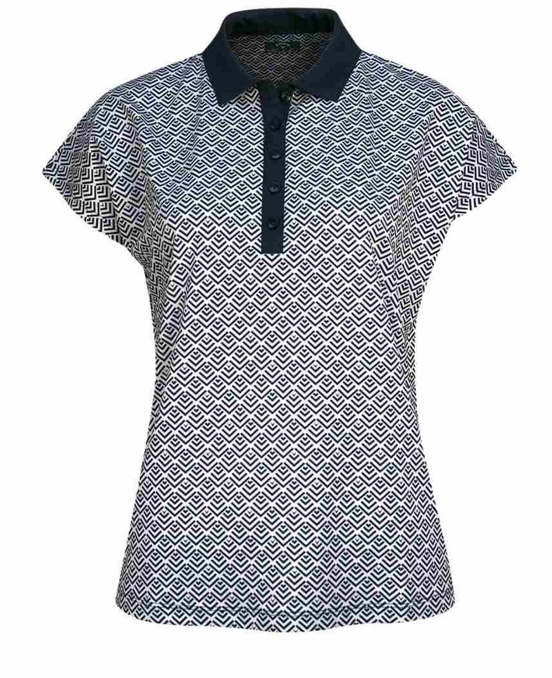 Callaway Chev Geo dámske polo, brilliant white
