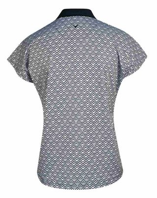 Callaway Chev Geo dámske polo, brilliant white