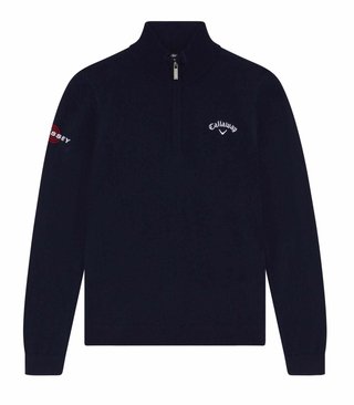 Callaway V-Neck junior detský pulóver 2023, navy