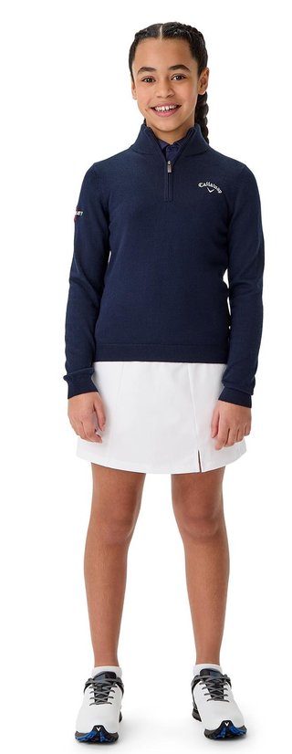 Callaway V-Neck junior detský pulóver 2023, navy
