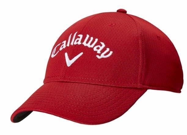 Callaway Side Crested pánska kšiltovka, červená