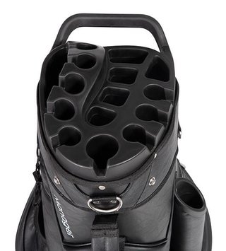 JuCad Manager Plus cart bag, čierno/sivý