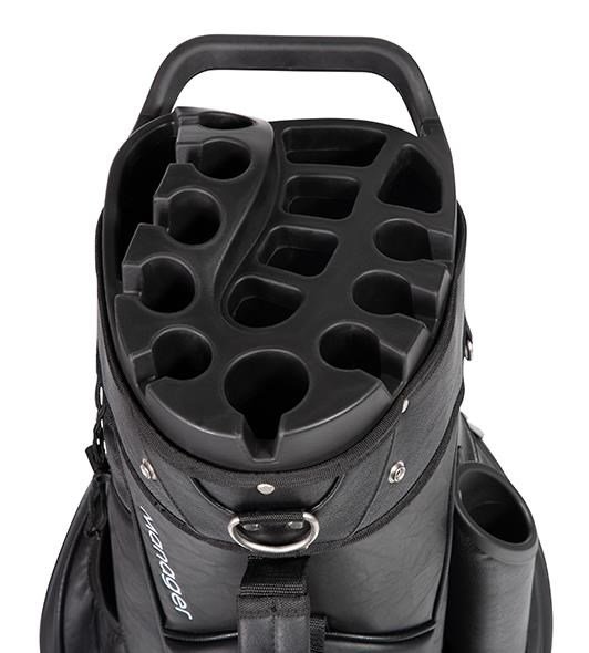 JuCad Manager Plus cart bag, čierno/sivý