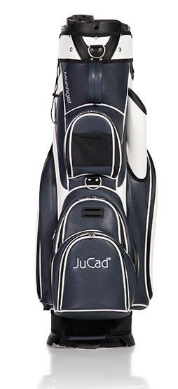 JuCad Manager Plus cart bag, tmavomodrý/biely