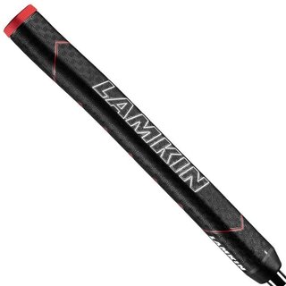 Lamkin SINKFIT Rubber Straight putter grip, STANDARD, čierna/červená