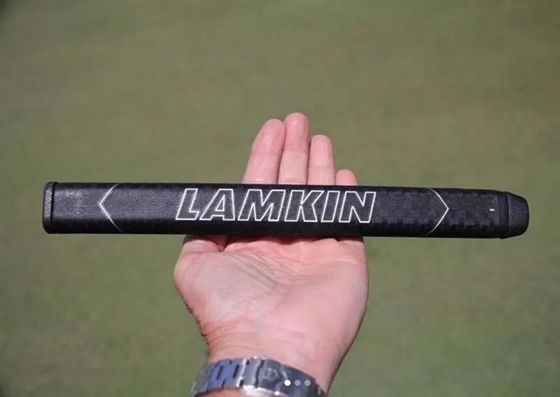 Lamkin SINKFIT Rubber Straight putter grip, STANDARD, čierna/červená