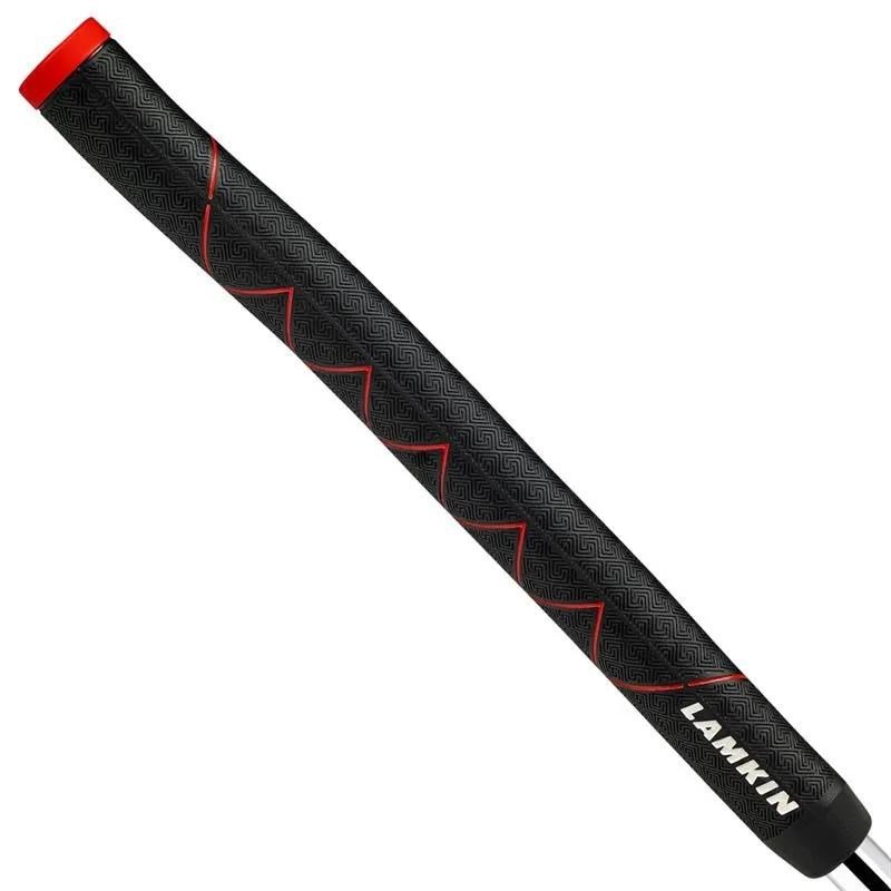 Lamkin SINKFIT Rubber Straight putter grip, STANDARD, čierna/červená