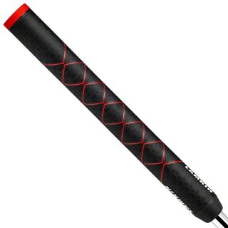 Lamkin SINKFIT Rubber Straight putter grip, STANDARD, čierna/červená