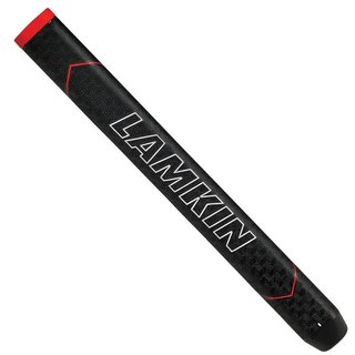 Lamkin SINKFIT Rubber Straight putter grip, STANDARD, čierna/červená