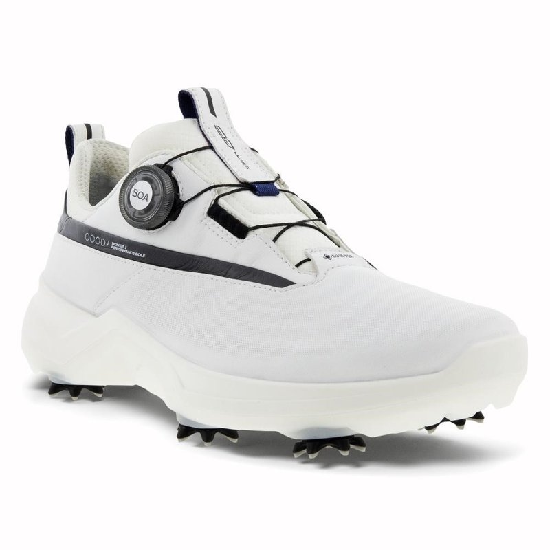 Ecco Biom G5 BOA pánske golfové topánky, biele