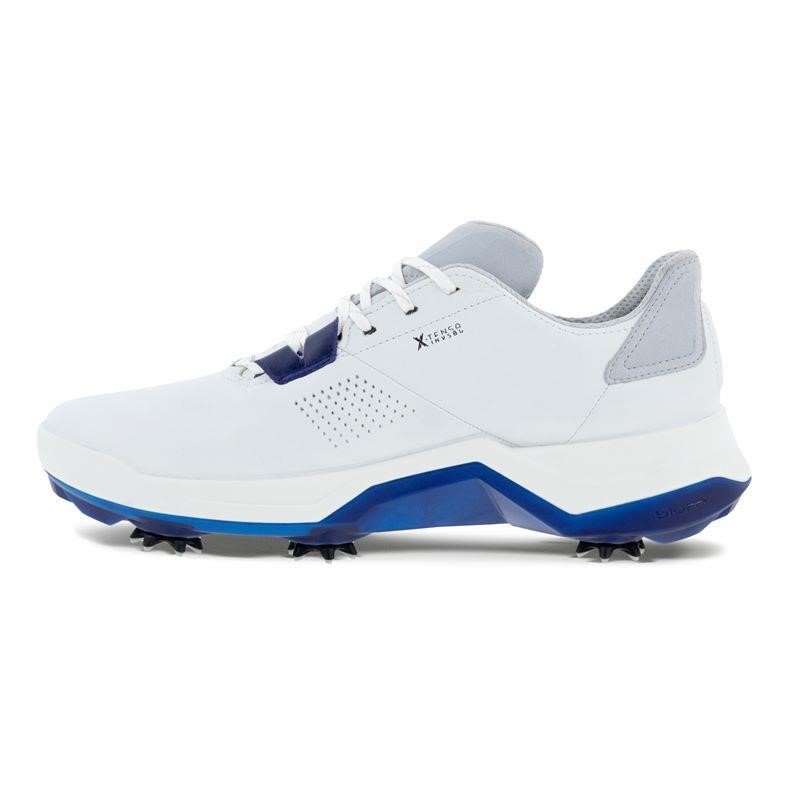 Ecco Biom G5 pánske golfové topánky, biele
