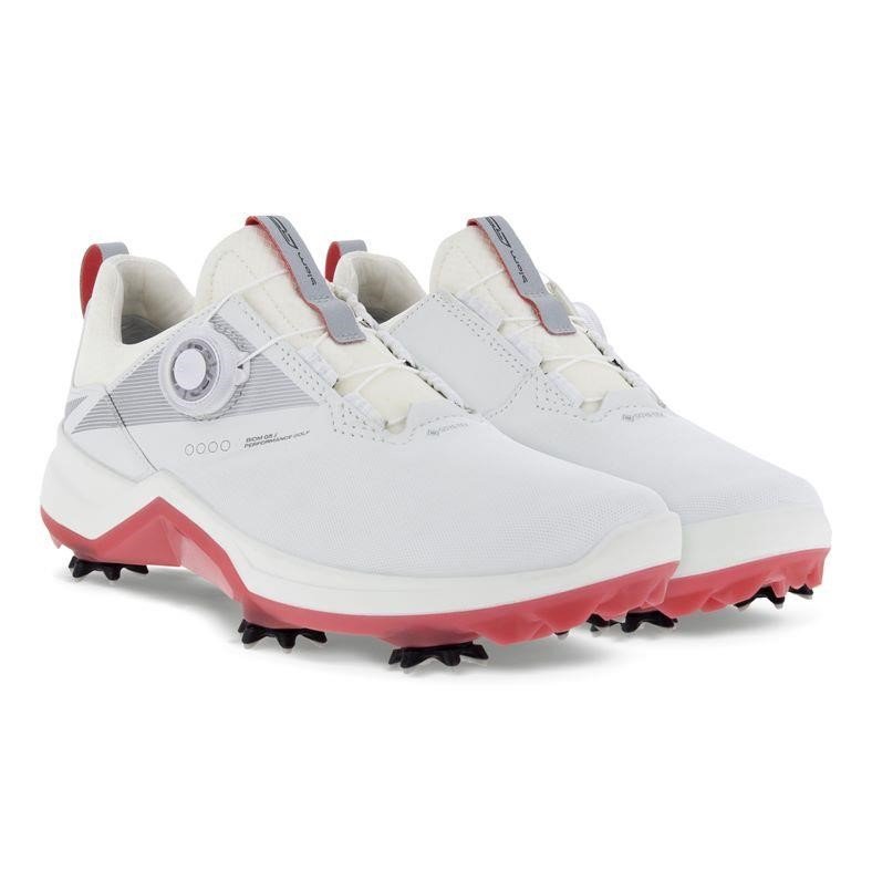 Ecco Biom G5 Boa dámské golfové topánky, biele