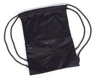 JuCad JuCad drawstring sports bag, black