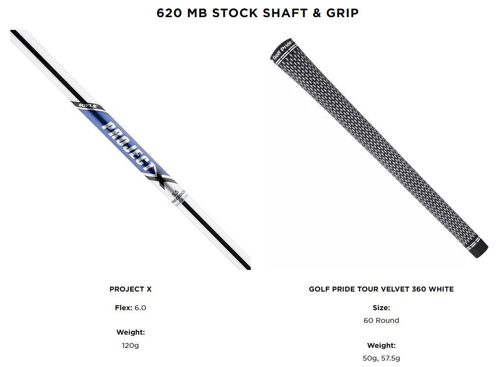 Titleist 620 MB pánske železá, oceľ