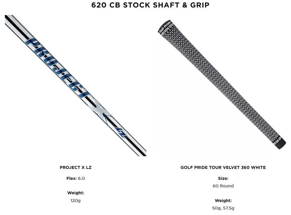 Titleist 620 CB pánske železá, oceľ