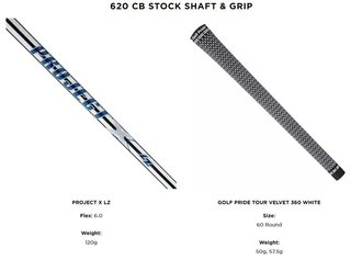 Titleist 620 CB pánske železá, oceľ