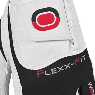 Zoom Zoom Hybrid pánská golfová rukavica, biela/čierna/červená