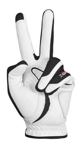 Zoom Zoom Hybrid dámská golfová rukavica, bielo/čierna