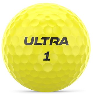 Wilson Ultra Distance golfové loptičky (15 ks), žlté