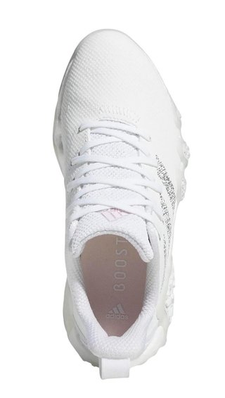 Adidas CodeChaos dámske golfové topánky, biele