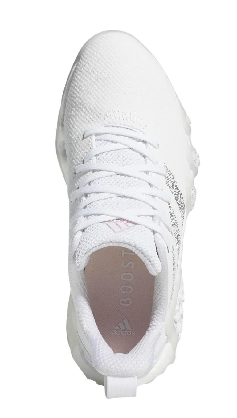 Adidas CodeChaos dámske golfové topánky, biele