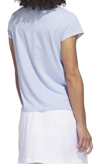 Adidas Go-To Heathered dámske polo, blue dawn mel