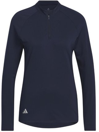 Adidas Solid Quarter Zip Long Sleeve dámska mikina, collegiate navy
