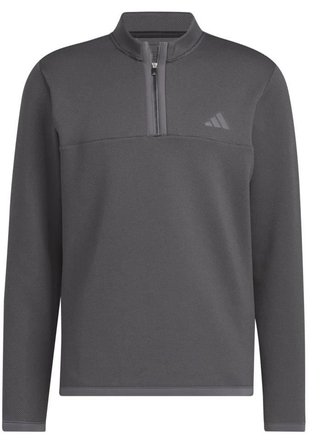 Adidas Microdot 1/4 pánska mikina, čierno/biela
