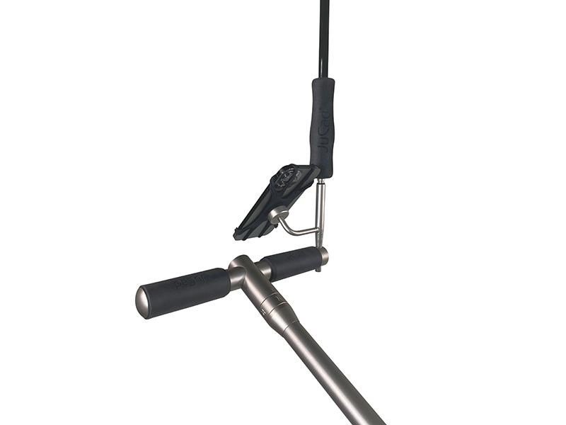 JuCad smartphone holder with umbrella extension príslušenstvo k vozíkom, titanium