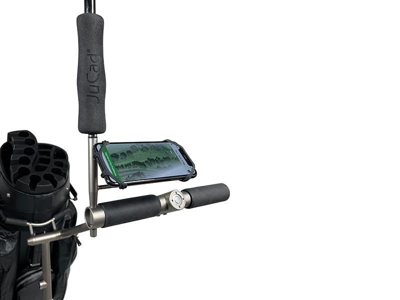 JuCad smartphone holder with umbrella extension príslušenstvo k vozíkom, titanium