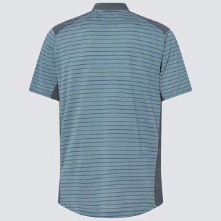 Oakley Fringe Stripe pánske polo, dark slate