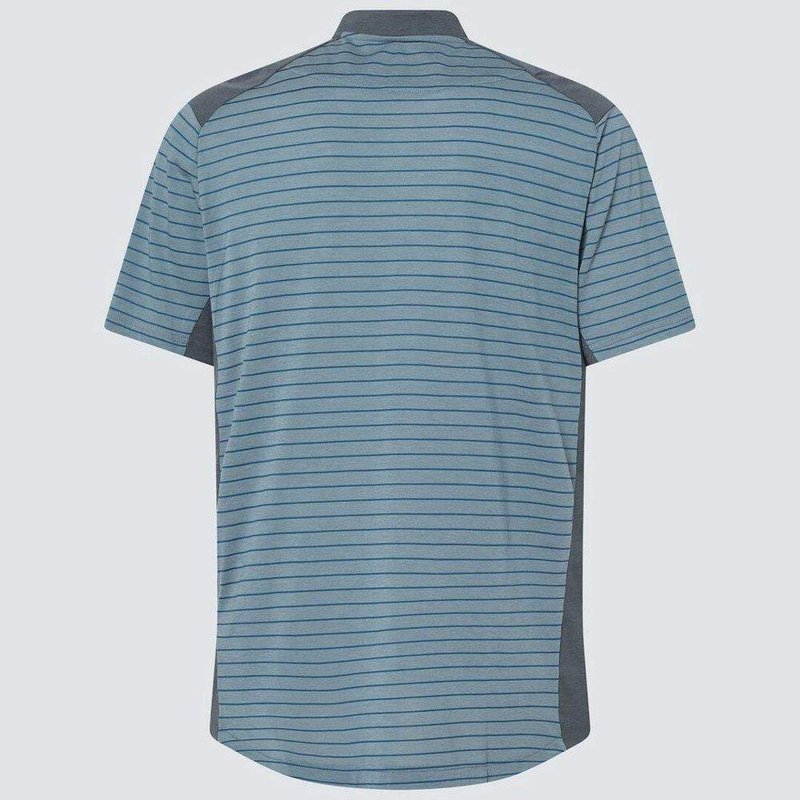Oakley Fringe Stripe pánske polo, dark slate