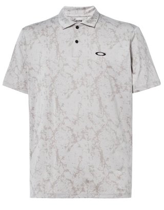 Oakley Marble Jaquard pánske polo, arctic white