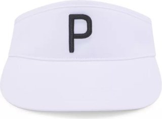 Puma P Visor Adj univerzálna šiltovka, bielo/čierna