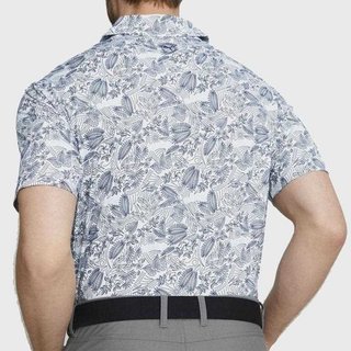 Puma Mattr Seaplanes pánske polo, navy blazer/tropical aqua