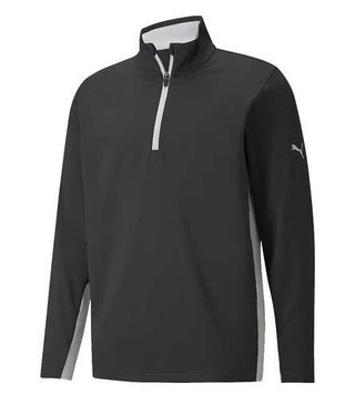 Puma Gamer 1/4 Zip pánska mikina, čierna