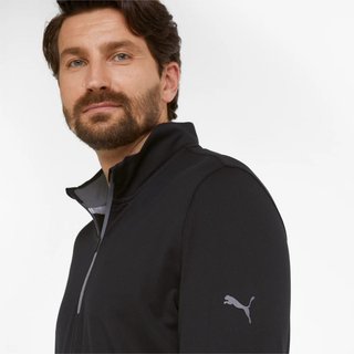Puma Gamer 1/4 Zip pánska mikina, čierna