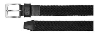 FootJoy Women's Braided ladies belt, čierny