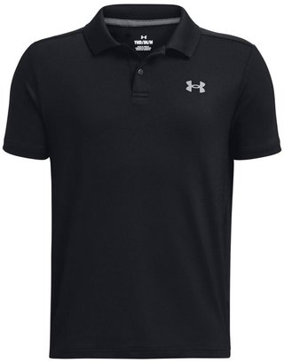 Under Armour Performance chlapčenské polo, čierne