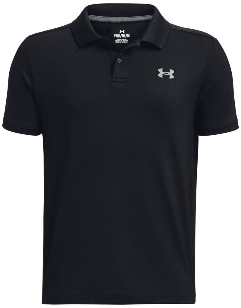 Under Armour Performance chlapčenské polo, čierne