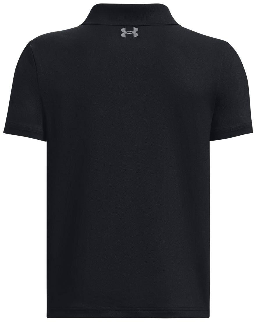 Under Armour Performance chlapčenské polo, čierne