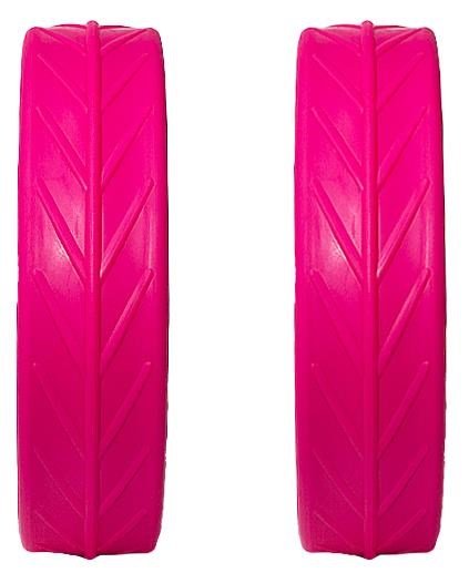 JuCad Tyres for Rear Wheels (2 pneumatiky pre zadné kolieska JuCad), ružová