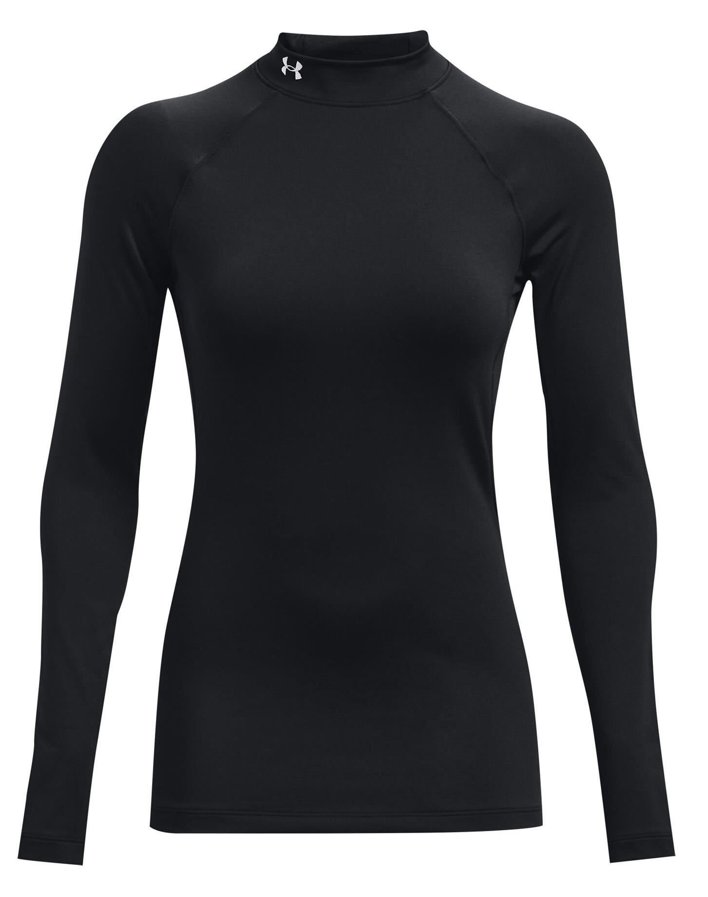 Under Armour Authentics Mockneck dámske termoprádlo, čierne