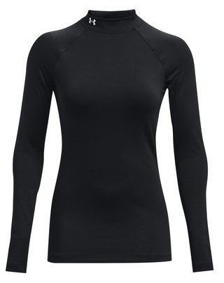 Under Armour Authentics Mockneck dámske termoprádlo, čierne