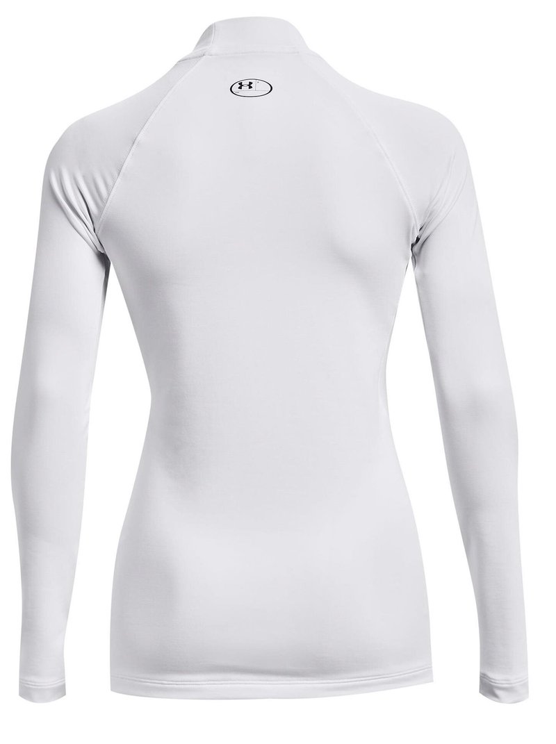Under Armour Authentics Mockneck dámske termoprádlo, biele