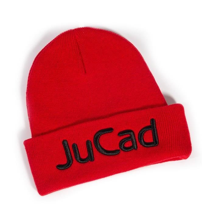 JuCad zimná čepica, červená