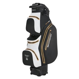 Bennington DRY-QO 14 Waterproof cart bag, black/white/gold