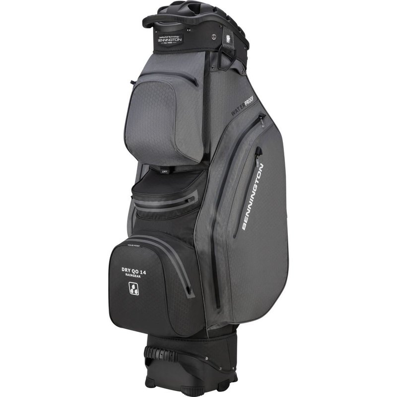 Bennington DRY-QO 14 Waterproof cart bag, grey/black