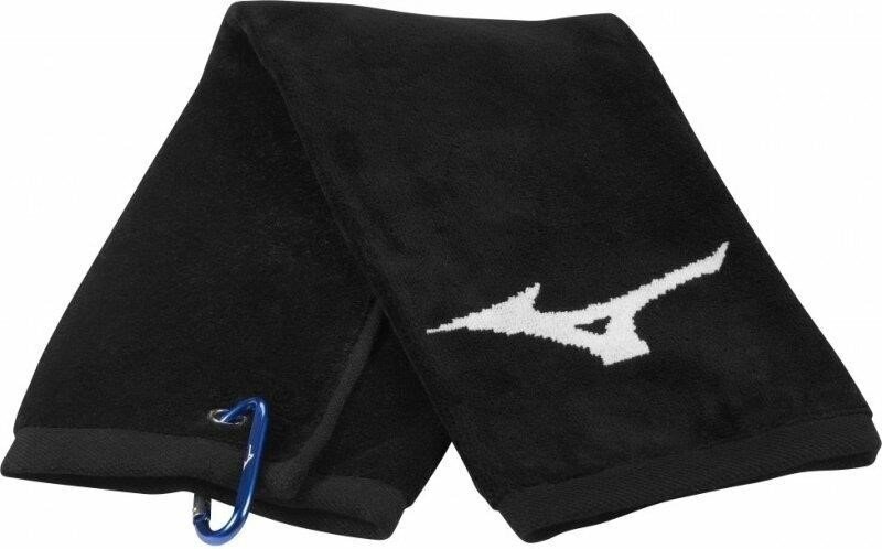 Mizuno RB Tri Fold ručník, čierny